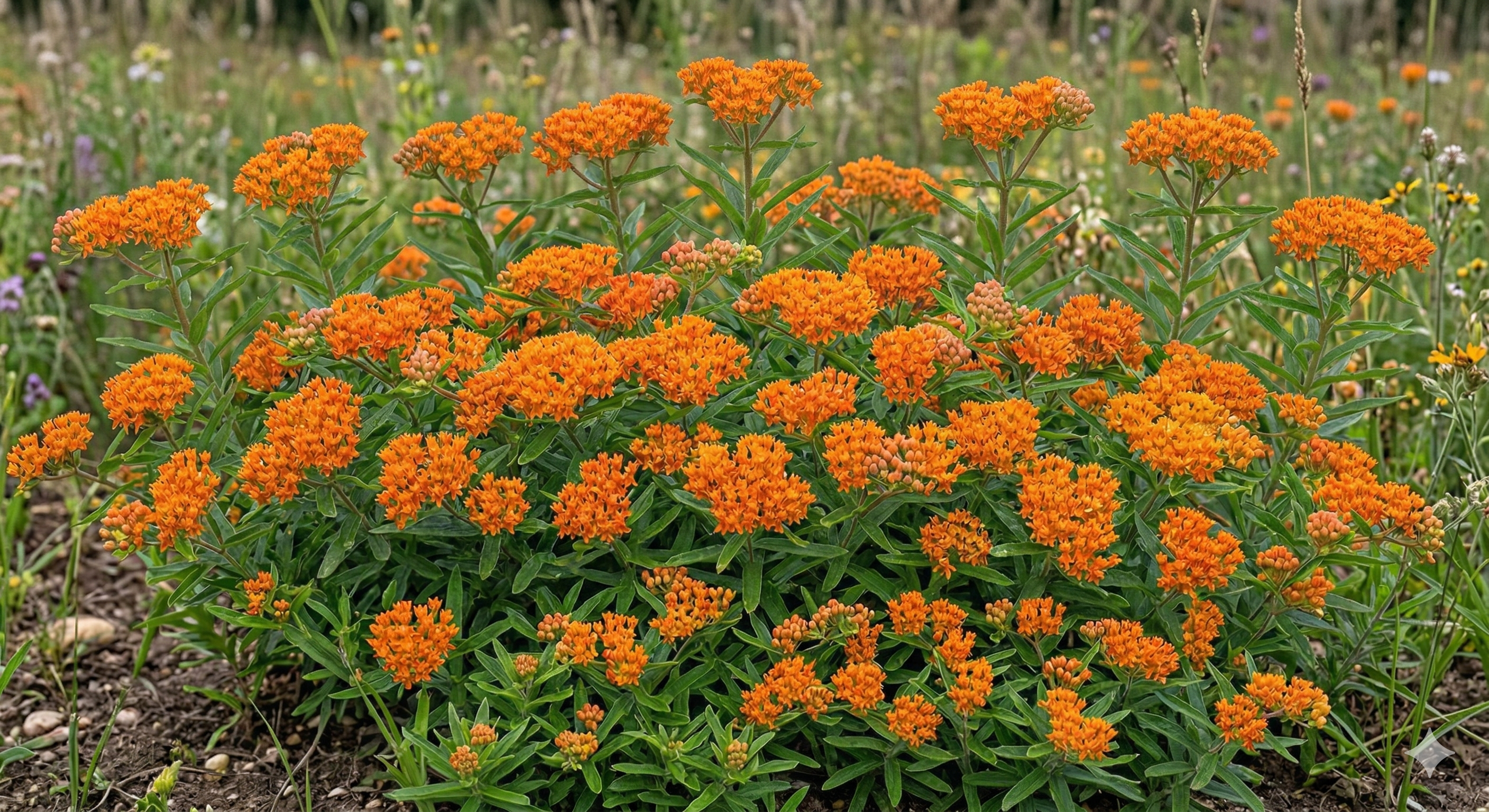 Orange Butterfly Milkweed (Asclepias tuberosa): The Vibrant Rebel of the Prairie