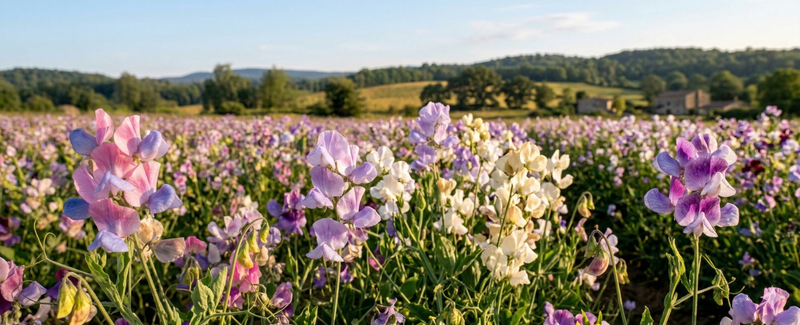 How to Grow ‘Knee High’ Sweet Peas: A Guide for Fragrant, Bushy Blooms