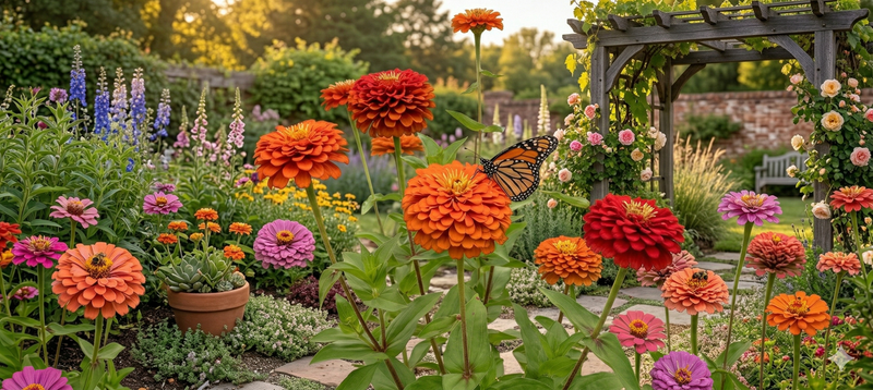 How to Grow California Giants Zinnia Mix: The Complete Guide